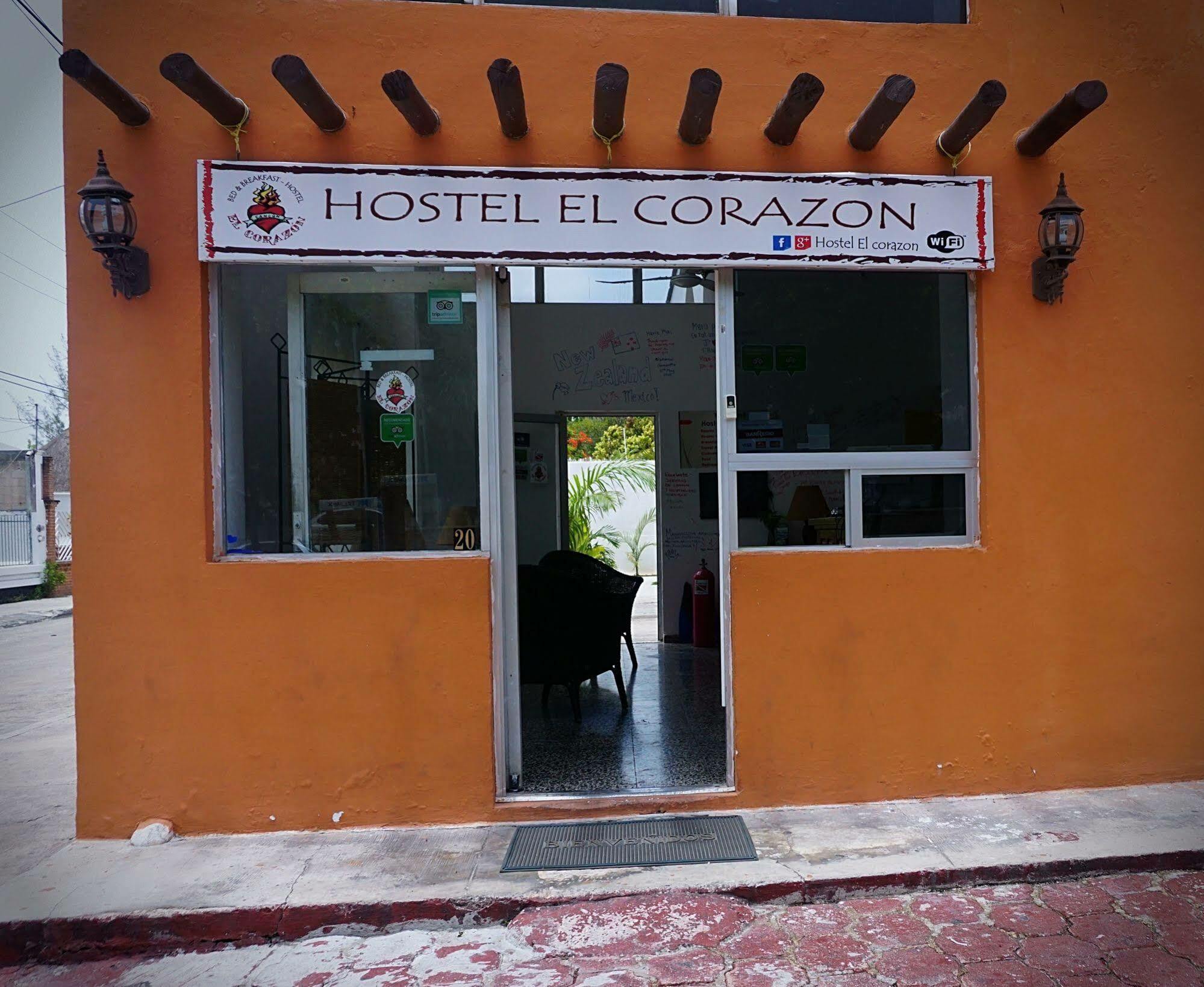 Hostel El Corazon Cancún Exterior foto